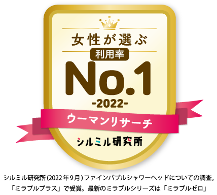 女性が選ぶ利用率No.1